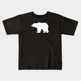 Bear Silhouette Design Kids T-Shirt